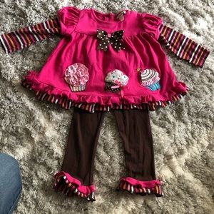 Matching tunic and letting set